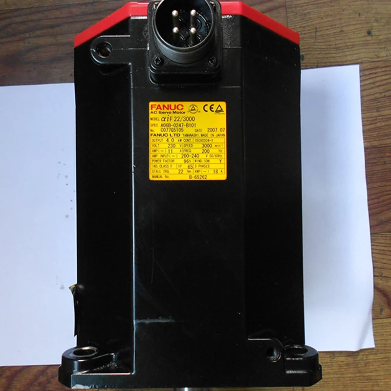 

FANUC AC servo motor A06B-0247-B101 for cnc contrpller spare parts