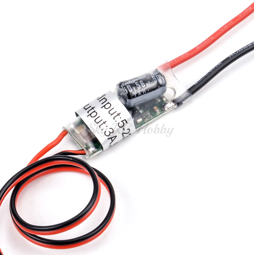 UBEC BEC 5V 3A 5A 7A 5V/3A 5V/5A 5V/7A 15A Lowest RF Noise BEC Full Shielding Antijamming Switching Regulator FPV RC Parts