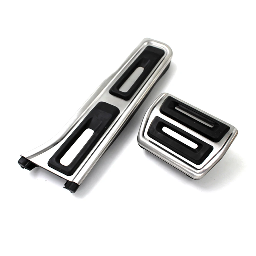 Stainless Steel Car Pedal Pads Cover For Audi Q3 For Volkswagen Passat B7 Variant Touran Scirocco Car Stying