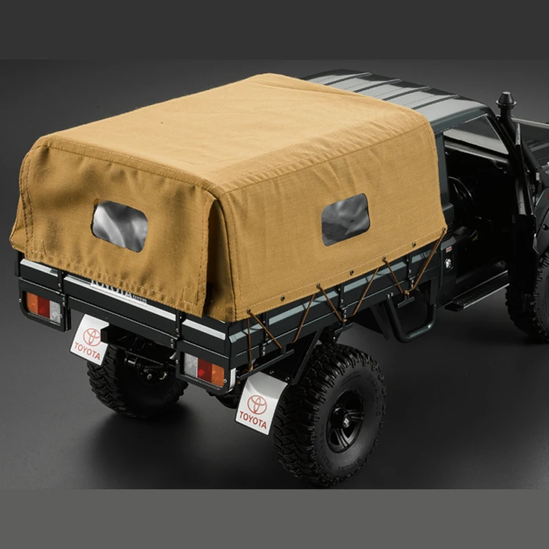 Killerbody 48670 Truck Bed Awning Cloth fit for 1/10 Toyota Land Cruiser 70  Roof Roll Cage