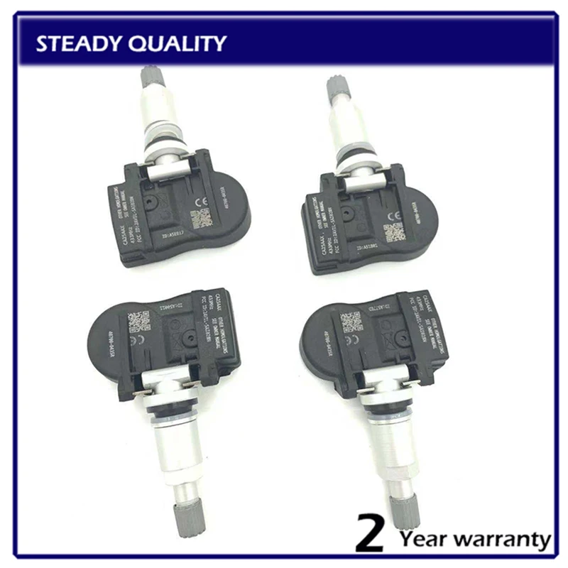 

4pcs 407000435R TPMS Tire Pressure Sensor For Renault Megane Laguna Fluence Latitude 433MHZ 40700-0435R, S180052064Z