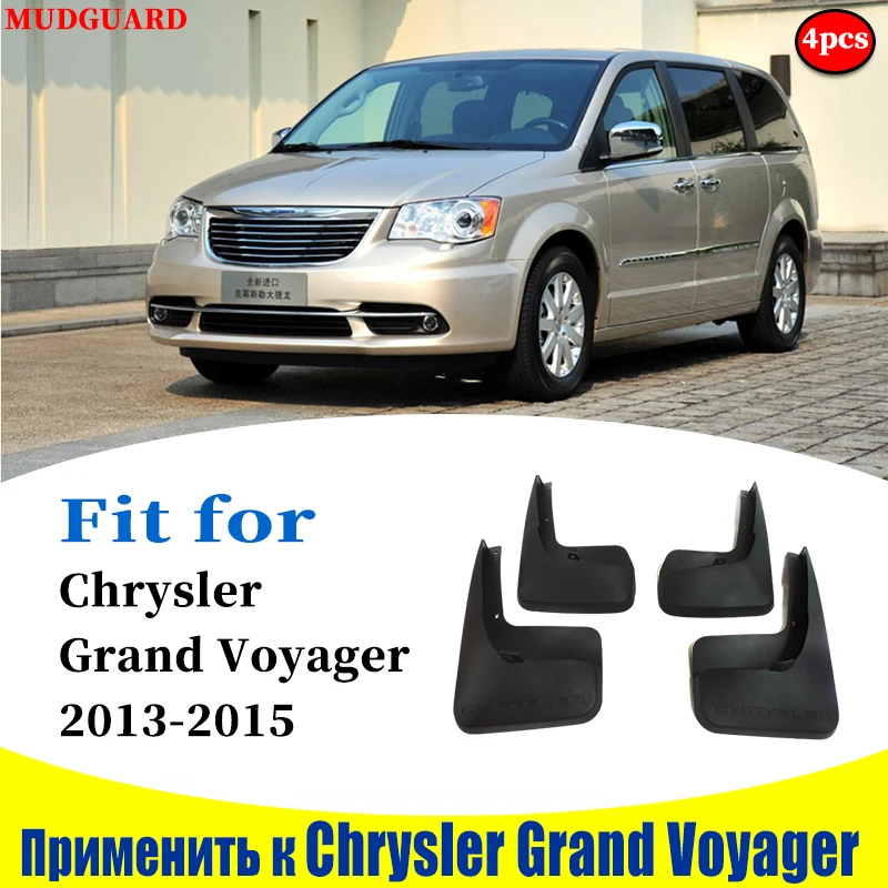 

Mudflaps FOR Chrysler Grand Voyager Mudguards Fender Mud Flap Guard Splash Mudguard Fenders car accessories auto styline 4pcs