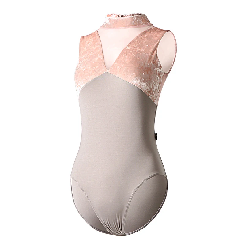 Ballet Leotard Adult Velvet Swimsuit for Dancing Women Dancewear Tank Gymnastic Leotards Ballerina Classic Dance Costume