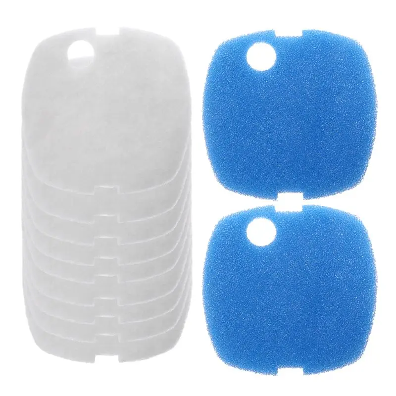 10pcs Aquarium Filter Pads for SUNSUN HW-302/505A Canister Filter Cask