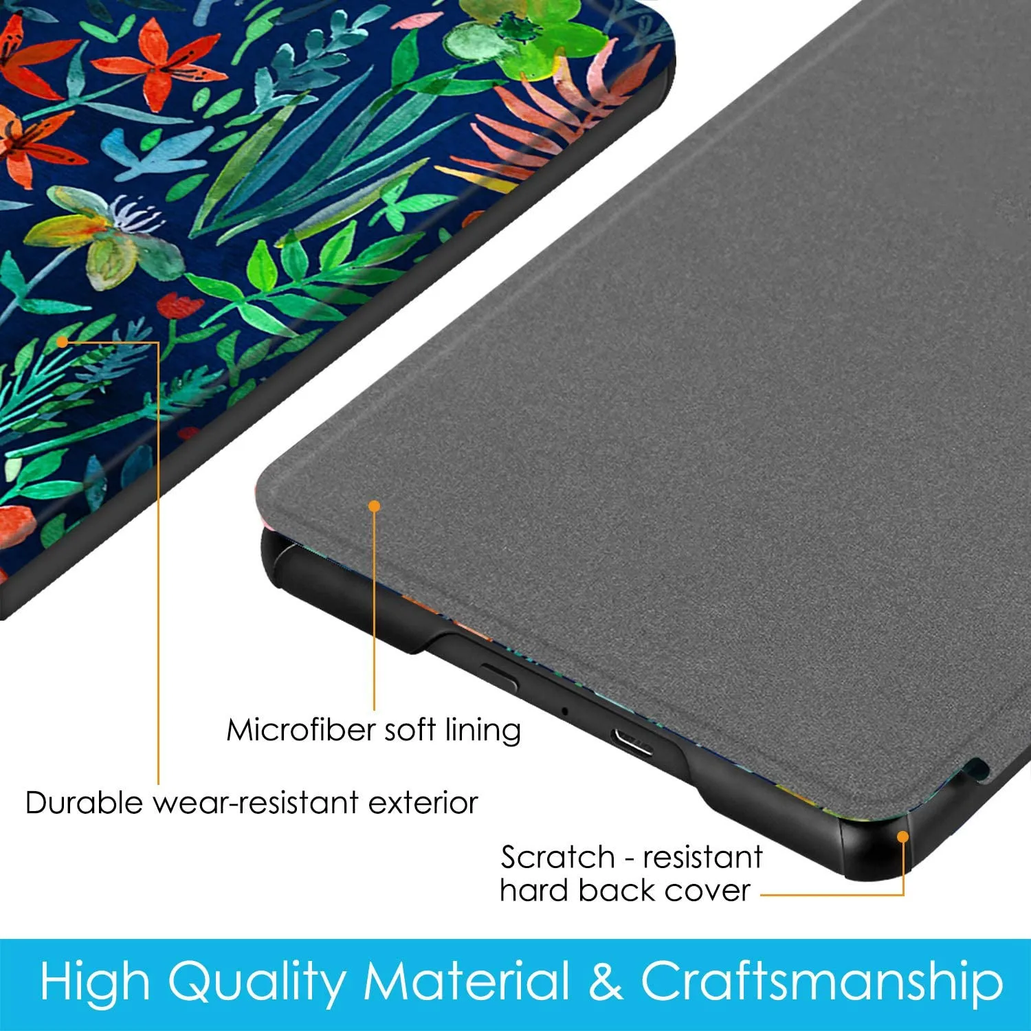For Kindle Paperwhite 10th Painted Case Smart Cover for Kindle Paperwhite 4 PQ94WIF 2018 Released Magnetic Protective Slimshell