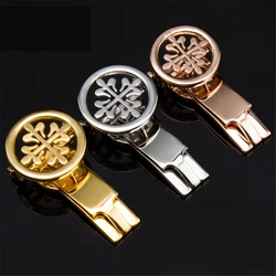 18 20mm Stainless Steel Folding Butterfly Buckle Clasp For Patek Watchband Strap