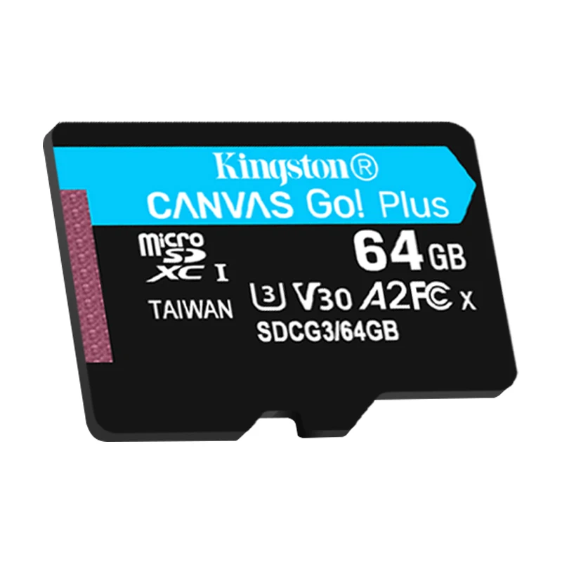 Kingston Canvas Go! Plus microSD Card 128GB Memory Card 64GB Class10 TF Card 256GB 512GB UHS-1 carte sd memoria for Smartphone