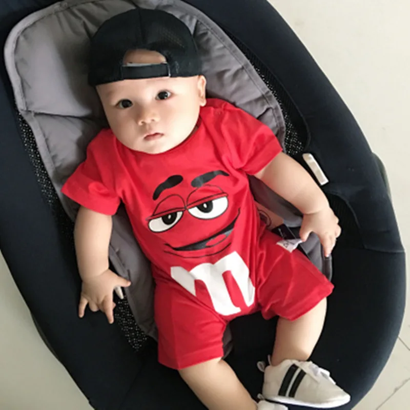 Summer Clothing Newborn Baby Rompers Short Sleeve Toddler Infant Jumpsuits Cartoon Superhero Baby Boy Girl Costumes