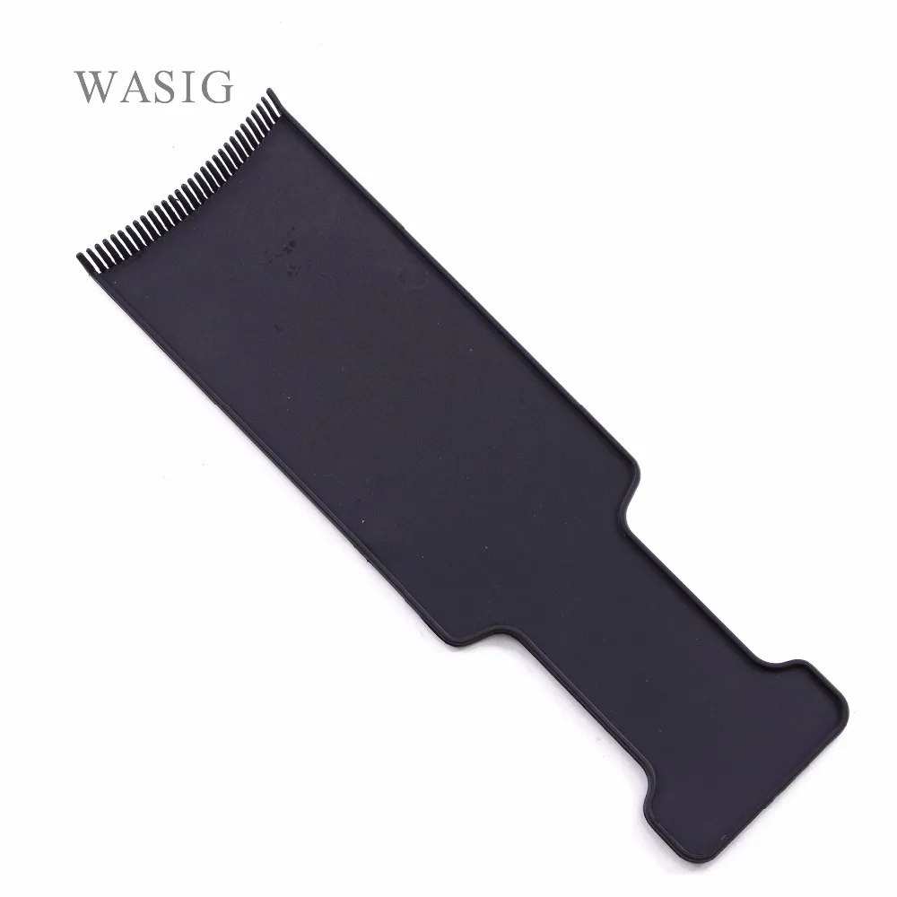 1PC Fashion Hairdressing Professional Hairdressing Pick Color Board Hair Dyeing Tools Black Plastic