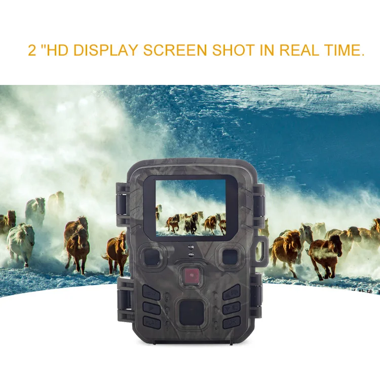 20MP 1080P Kabellose Wildkamera mit Nachtsicht Mini301 für Jagd, Outdoor, Wildtierbeobachtung und Überwachung – Detail 2