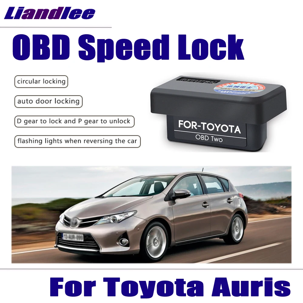 For Toyota Auris E150 2008-2014 Car Electronic Professional Accessories Auto OBD Speed Lock & Unlock Device Plug And Play Safety