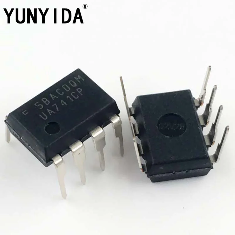 10PCS   UA741CP DIP8  New and Original