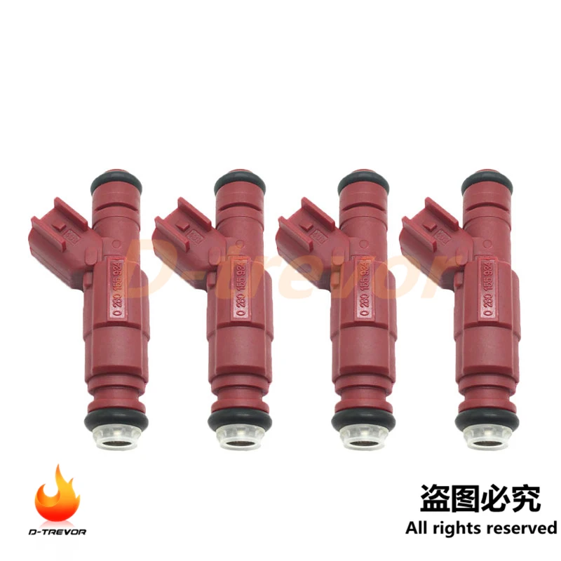 

4PCS Fuel Injector 0280155934 53031740AA for Dodge Dakota Durango Ram 1500 2500 3500 Van 5.9L