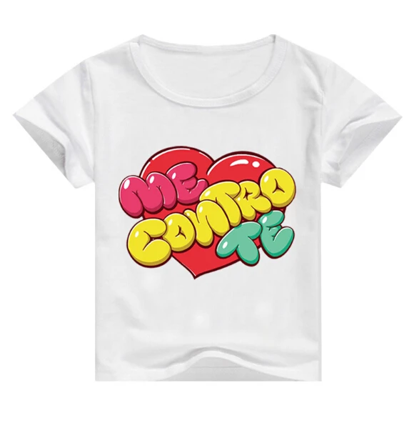 Summer Cotton Cartoon Me Contro Te Girls Tops Fashion Clothes Kids Shirts Baby Boys Short Sleeve T Shirts Children Clothing Tees