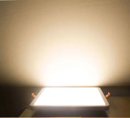 LED LED Panel Lights Ultrathin Recessed AC85-265V Indoor Panel Lights Square LED White Shell Square Shell Downlights