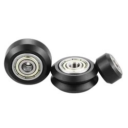 Cnc Openbuilds Ruota di Plastica Pom con 625zz MR105zz Idler Pulley Gear Passivo Ruota Intorno Perlin Ruota V Tipo per V -Slot