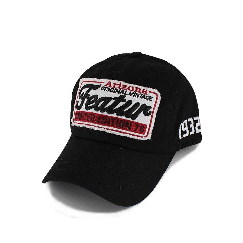 Nowa moda letnia dorosła damska sportowa czapka z daszkiem typu snapback na co dzień regulowana odkryta męska czapka z napisem haftowane czapki w stylu vintage
