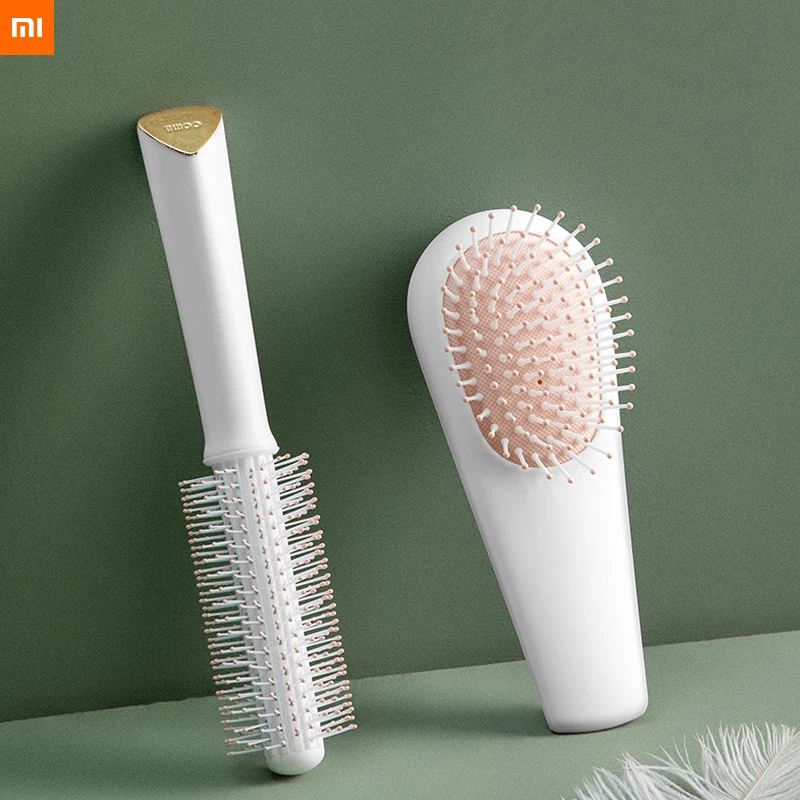 xiaomi youpin air cushion comb Cute anti-static curly hair air comb massage household ladies special portable bag combs