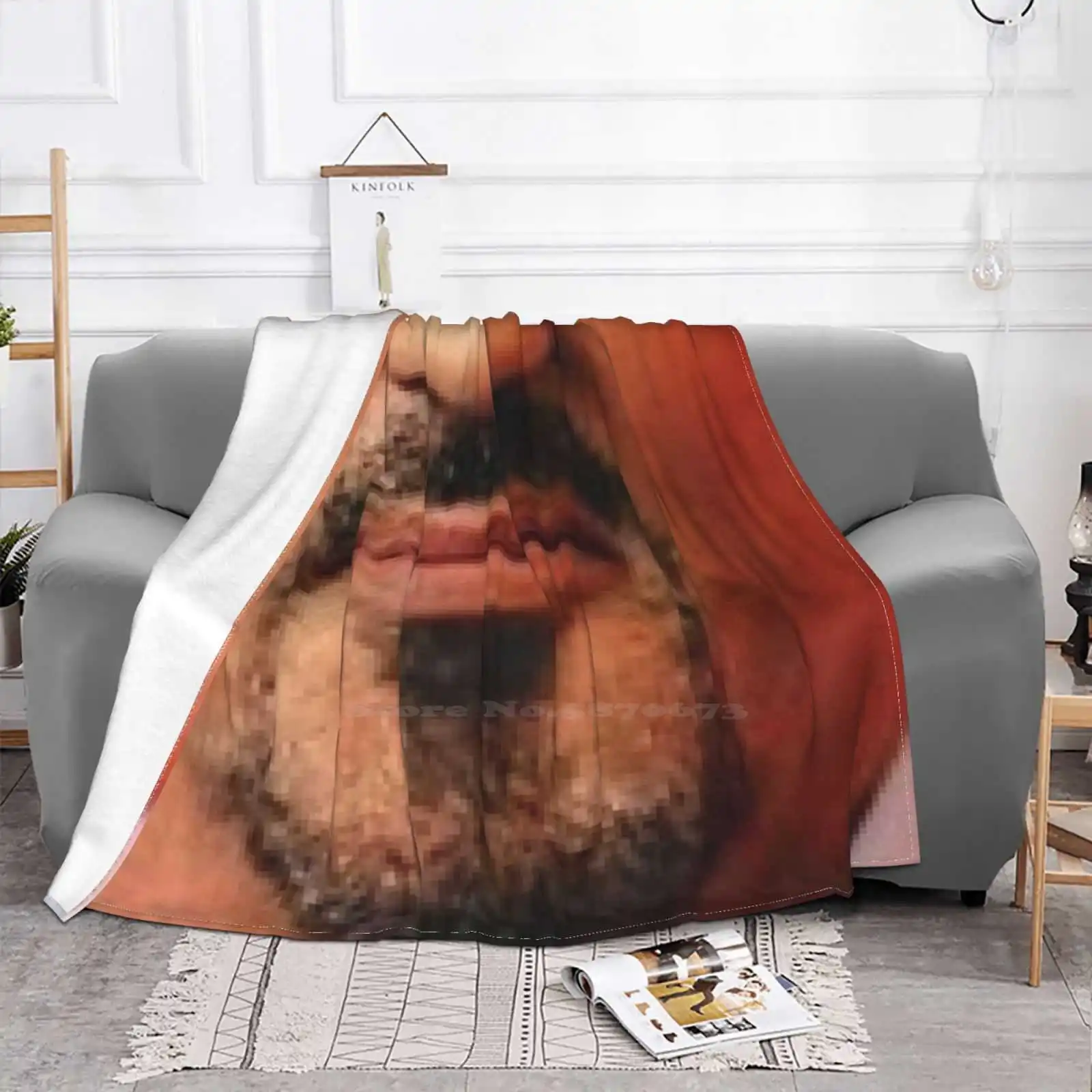 Sylvester Face / Mouth Low Price New Print Novelty Fashion Soft Blanket Sylvester Funny Celebrity Movie Weird Discover New