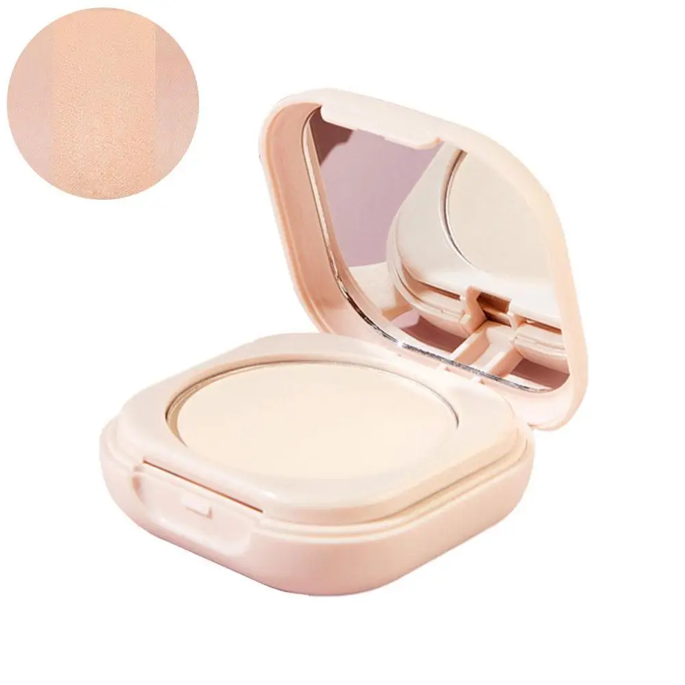 Korean Loose Powder Full Brightening Concealer Mineral Face  Foundation Cosmetics Lasting Makeup Powder Compact Powder Pressed