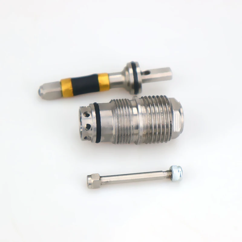 JIEWER High Pressure Airless Aksesoris Mesin Solid Gun Filter Keras Penempaan Paduan Tetap Gun Jarum Tetap Valve Kursi