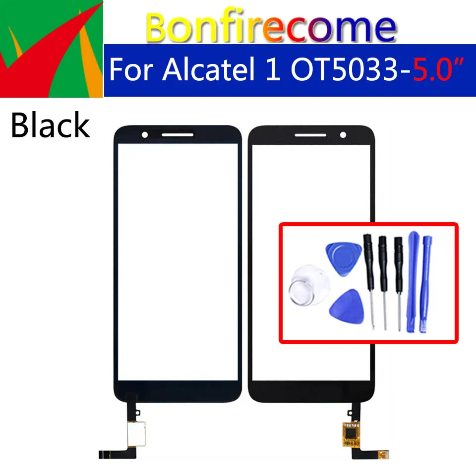 

TouchScreen For Alcatel 1 OT5033 5033 5033D 5033X 5033Y 5033A 5033J Touchs creen Sensor Glass Panel Digitizer Replacement 5.0"