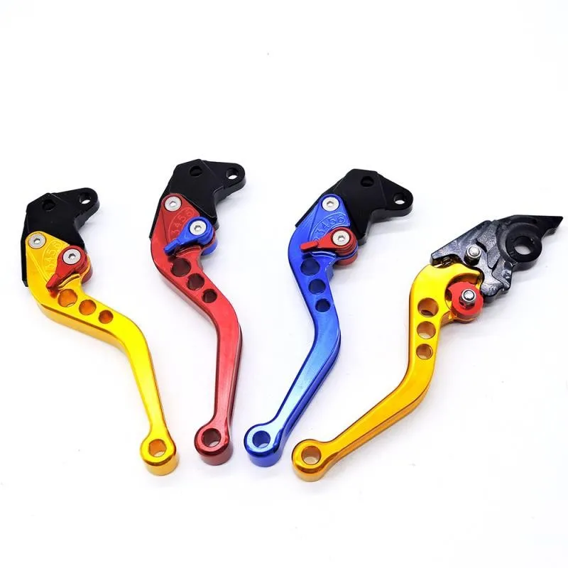 Motorcycle CNC Brake Clutch Levers aluminum Shorty Adjustable Levers For brake pump for honda AIR-BLADE