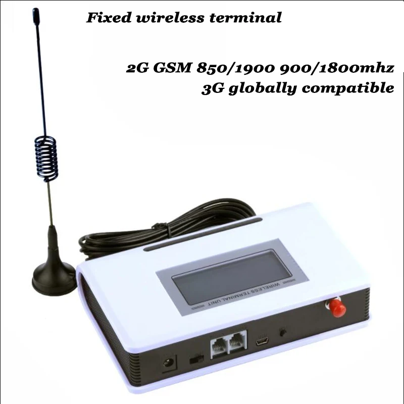 

4G LTE OR 3G OR 2G GSM Dialer Fixed Wireless Terminal FWT DTMF Network Connect Landline Phone Desktop Phone PABX