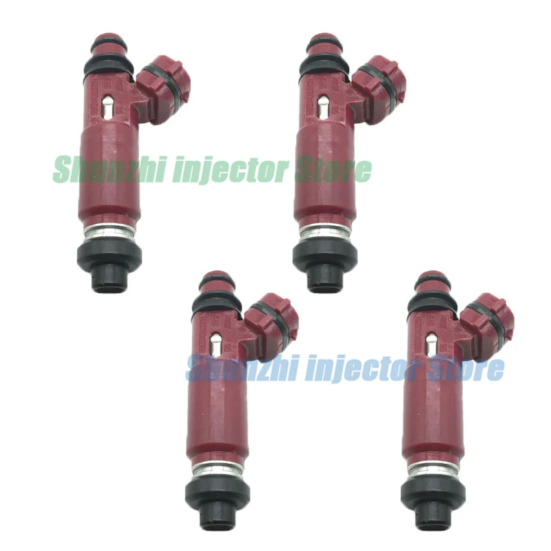 

4pcs Fuel Injector Nozzle For Mazda Miata 1.8L L4 1999 2000 2001 BP4W-13-250 BP4W 13 250 195500-3310 1955003310 195500 3310