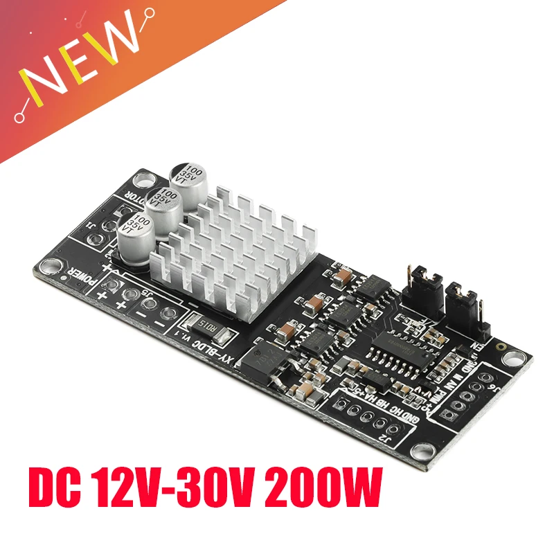 Cc 12V-Driver senza spazzola di 30V 200W 10KHz PWM del bordo di azionamento del motore del modulo di controllo del motore di XY-BLDC cc senza