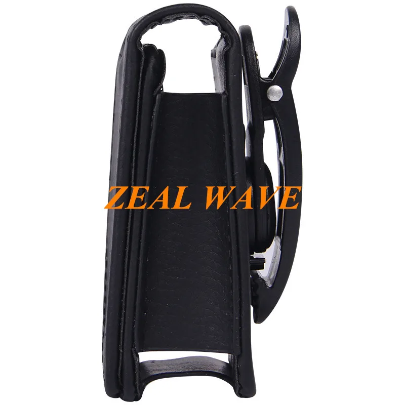 Bolsa de cuero con Clip para bomba de insulina, funda Vertical de cuero negro, cartera con cinturón, tubería de consumibles