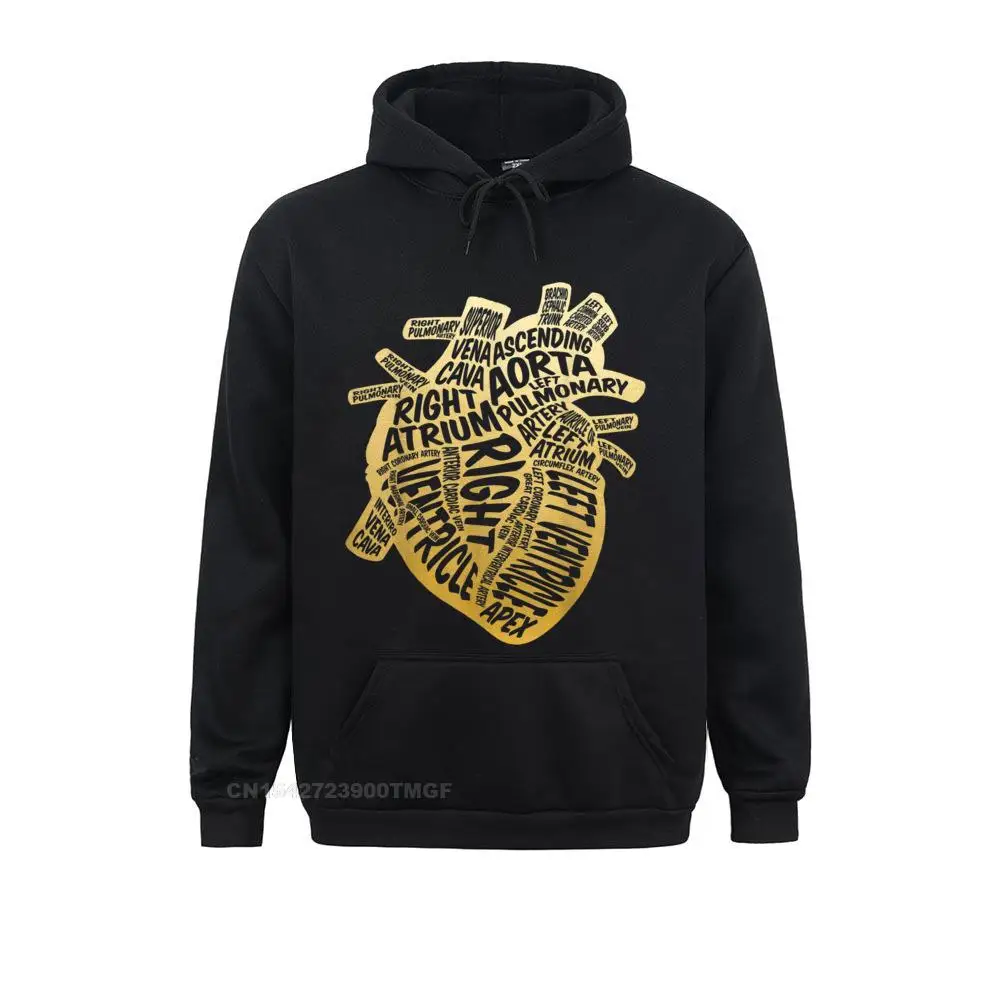 

Casual Anatomical Heart Cardiac Funny Nursing Careers Nurse Hoodie Student Classic Mother Day Long Sleeve Hoodies Hoods