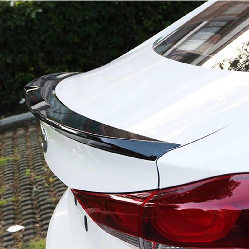 For Hyundai Elantra Spoiler High Quality ABS Material Car Rear Wing Primer Color Rear Spoiler For Hyundai Elantra Spoiler 2017