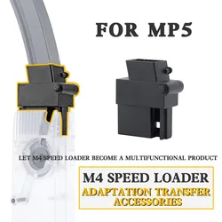 Tactical Equipment M4 BB Speed Loader Converter to Adapt AK G36 MP5 Magazine for Hunting Airsoft Paintball Accessories