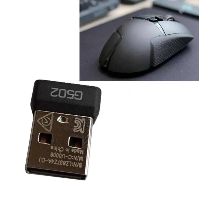 Usb Dongle Receiver Usb Signal Receiver Adapter for logitech G502 LIGHTSPEED Wireless Mouse Adapter