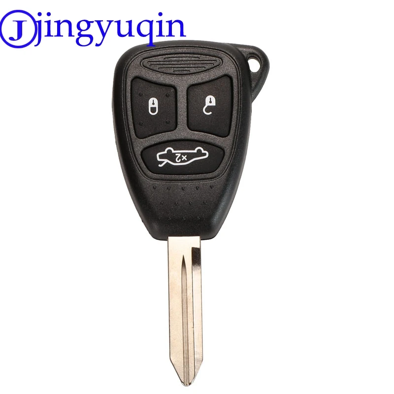 jingyuqin 2/3/4 B Remote Car Key Shell Cover For Chrysler 300 Aspen For Dodge Dakota Durango For Jeep Grand Cherokee Commander