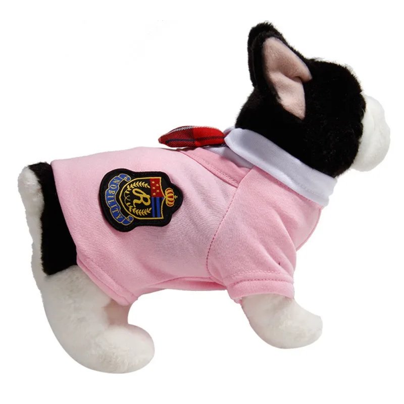 Winter Pet Clothes Warm Girl and Boy Dogs Campus Style Coat Puppy Dog Cat Dress Skirt Sweet Dresses for Small Dog Pet Clothing