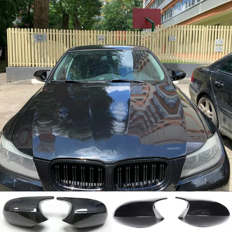 

Mirror Cover E90 Carbon Fiber/ABS Car Rearview Mirror Cap Cover Direct Replace For BMW E90 E91 2008-11 E92 E93 2010-13 LCI