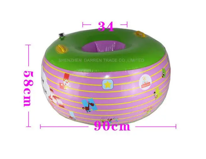 Nifty Inflatable Body Bopper Set Sensory inflatable bucket toy outdoor child bucket bumper ball Air Bumper Ball