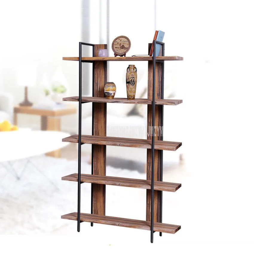 171cm 5 Layer Floor Corner Shelf Wood Book Decoration Goods Storage Rack Organizer BookShelf Creative Living Room Corner Shelf