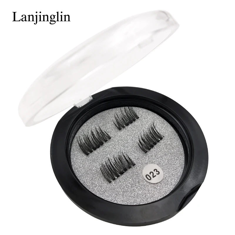 1 Pair Magnetic Eyelashes Soft Natural Hair Mink Lashes 3D Mink Fake Lash Dramatic EyeLashes Makeup Tool Extension Faux Cils