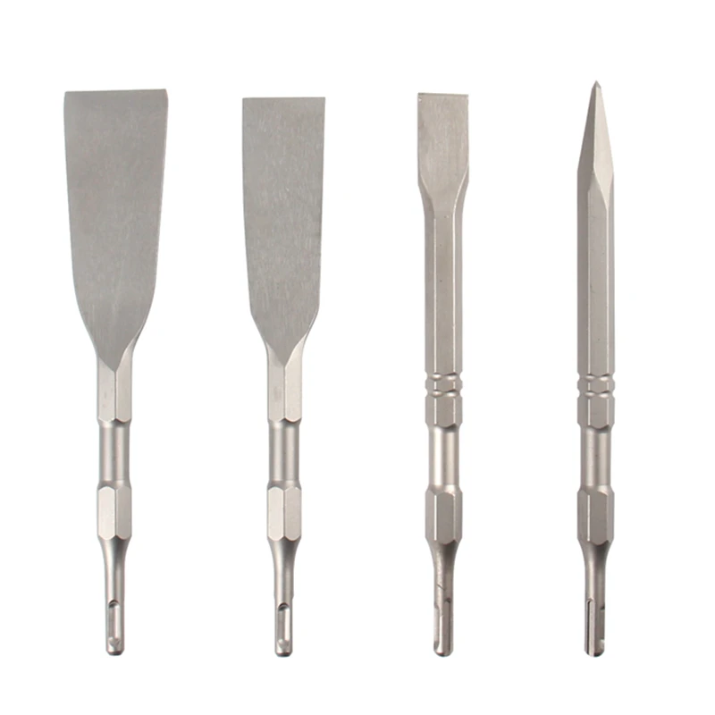 Miễn Phí Vận Chuyển Mũi Khoan Bê Tông SDS PLUS Búa Điện Điện Chọn Khoan Hình Nón Đục Gouges Cho Xúc Đá Xi Măng Tường Tường Gạch Đá