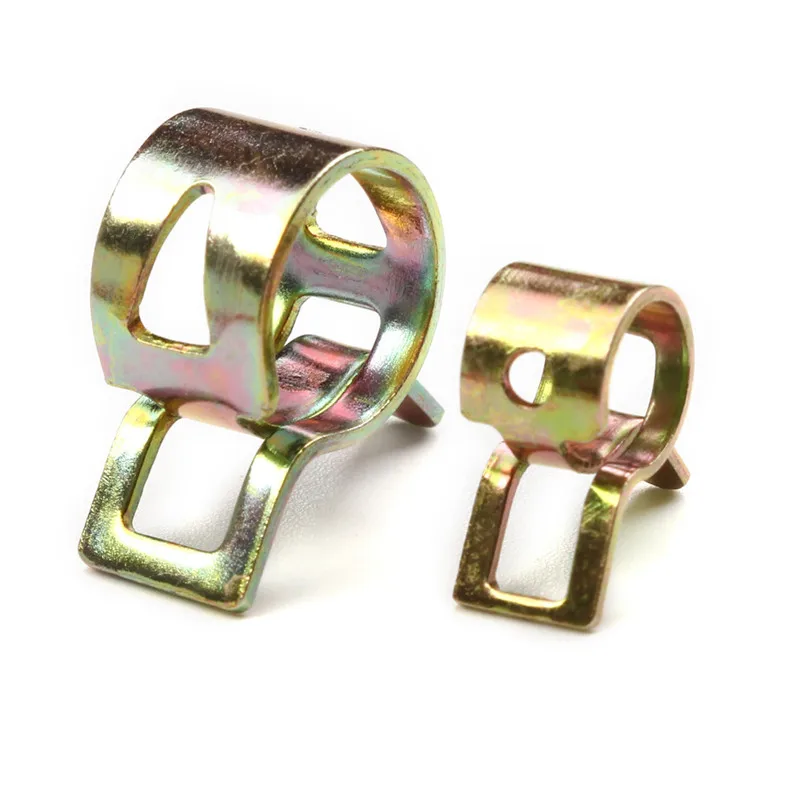 10Pcs Frühling Band Kraftstoff Schlauch Clips Clamp Silikon Rohr Clamp Wiederverwendbare Optional Clip 6mm 7mm 8mm 9mm 10mm 11mm 12mm 13mm 14mm 15mm
