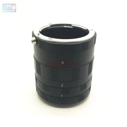 Macro Extension Tube 3 Rings for Sony ILCE NEX E-mount A6700 A6600 A6500 A6400 A5100 A7 A7R A7S II III IV V A7C A9 A1