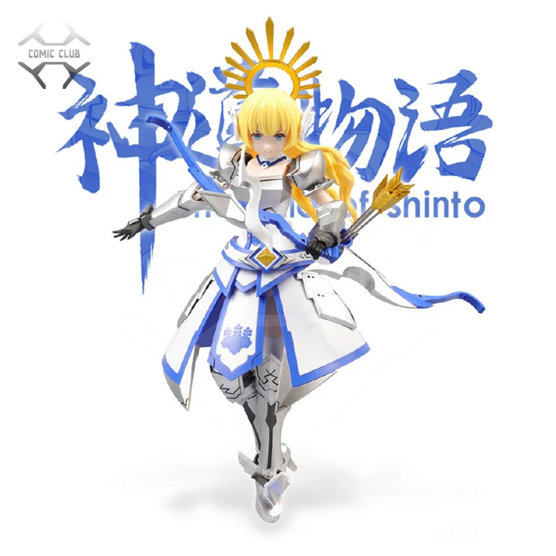 COMIC CLUB IN-STOCK Frame Arms ms Girl the tale of shinto Toyotomi HideHane Assembly toys action robot Toys Figure