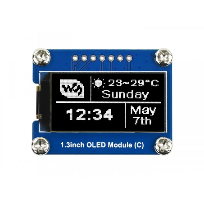 

Waveshare 64*128, General 1.3inch OLED Display Module