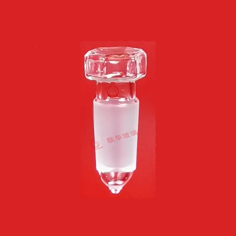 Hueco tapón de vidrio sólido suelo tapón Hexagonal estándar tope estándar de vidrio 279/280