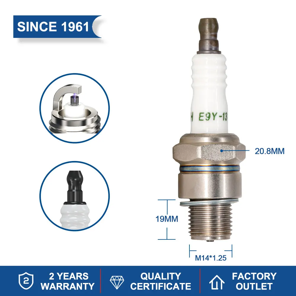 Marine Spark Plug High Performance Torch E9Y-13 Replacement
