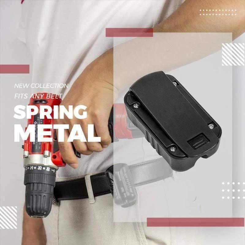 Pacote de cintura wearable elétrica broca saco ferramenta resistente hoster conjunto peças de metal pesca viagem ferramenta sacos de armazenamento com cinto