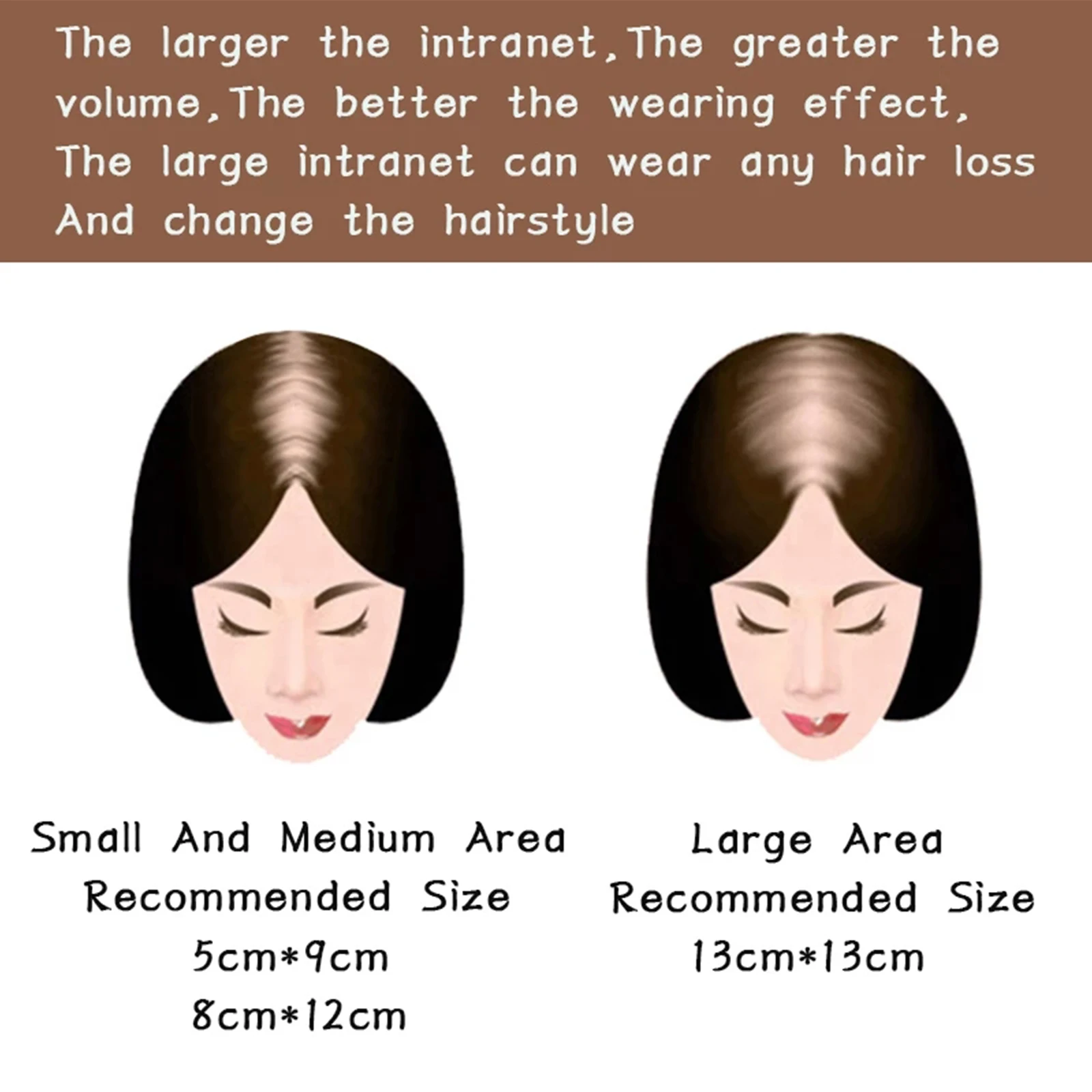 Natural Brown Synthetic Hair Pieces With Bangs Clip In Hair Extensions Black  Hairpieces Heat Resistant Fiber For Women